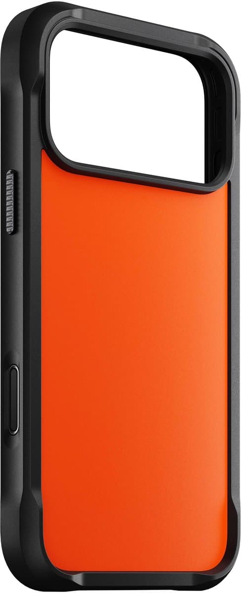 Nomad Rugged Hoesje – Geschikt voor iPhone 17 Pro Max – Gemaakt van Polycarbonaat met TPU bumper – Geschikt voor ieder avontuur – MagSafe compatible - Oranje - Afbeelding 1