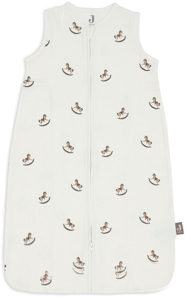Jollein Baby Slaapzak Zomer Jersey Rib 110cm - Nostalgic Ride - Zomerslaapzak - Afbeelding 1