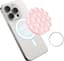 Mobiele telefoonhouder, siliconen zuignappen voor mobiele telefoon, zuignap, houder, zuignap, smartphonehouder, compatibel met iPhone 15, 14, 13, 12 series met 1 metalen ring