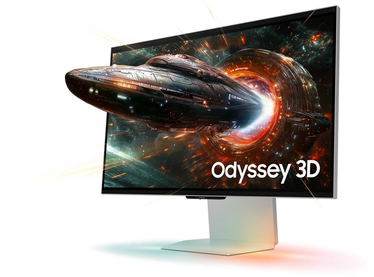 Samsung Odyssey 3D G90 LS27FG900XUXEN - 4K IPS Gaming Monitor - 165Hz - 27 Inch - Afbeelding 1