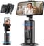 Auto Tracking Smartphone Tripod - Zwart - 9,5 x 9,5 x 22 cm - Uitschuifbare Telefoonhouder met AI 360° Face Tracking - Voor iPhone en Android