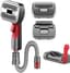Hondenverzorgingsset voor Dyson V7, V8, V10, V11, V12, V15 - verlengslang 40-150 cm - hondenborstel - Vemera