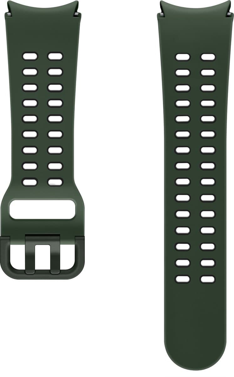 Samsung Watch Extreme Sport Band - Geschikt voor Samsung Galaxy Watch6 (Classic) - S/M - Green/Black - Afbeelding 1