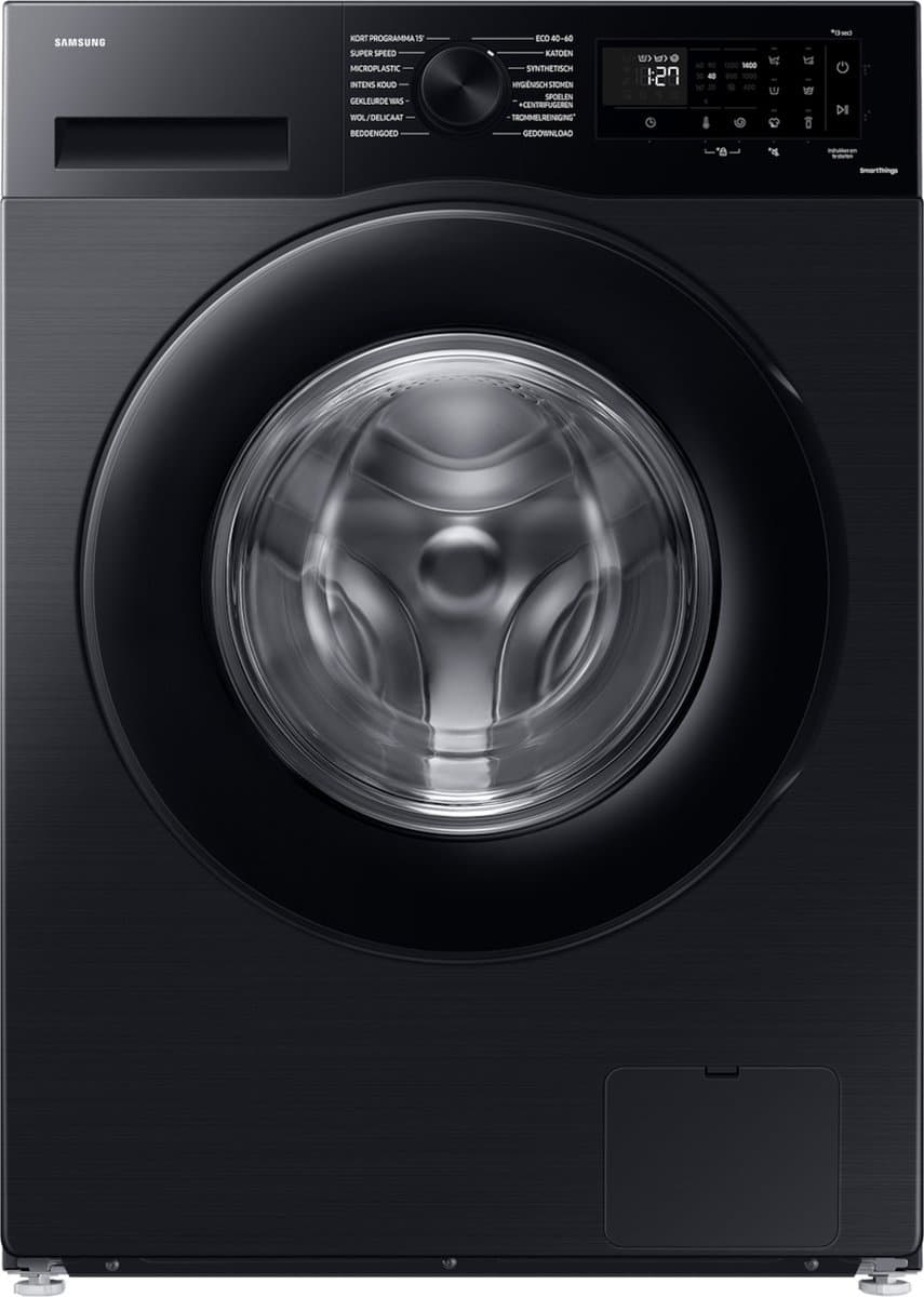 Samsung WW11DG5B25AB - SuperSpeed - Wasmachine - 5000-serie - Zwart - 11 kg - 5 jaar garantie in Nederland - Afbeelding 1