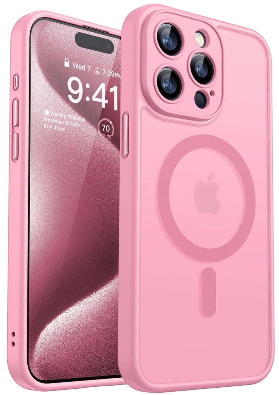 Magnetische Case voor iPhone 15 Pro Max met Camera Bescherming