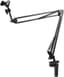 360° verstelbare tablethouder met klem, stabiele aluminium arm voor bed, bank en bureau, compatibel met 4,5-16,1 inch apparaten (iPad, Galaxy Tab, Kindle, mobiele telefoon, schakelaar)