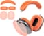 Beschermset voor AirPods Max 2/1 - Hoofdband Cover, TPU Beschermcase en Silicone Oorkussens, Zweetbestendig en Wasbaar, Krasbestendig