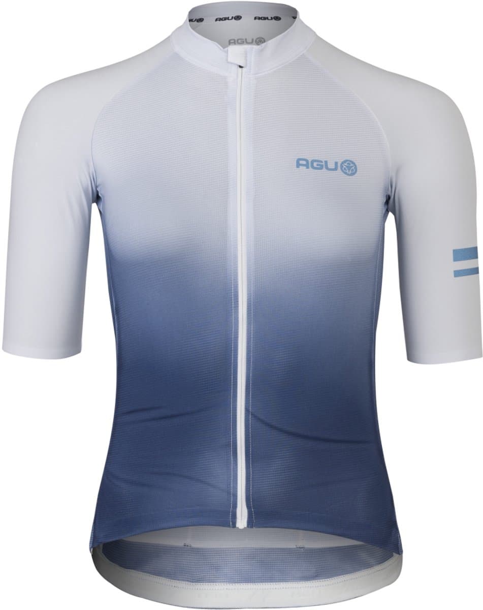 agu Breakaway Classic - Fietsshirt Dames - Wielershirt - Blauw - Ademend - Sneldrogend - 3 Achterzakken - Siliconen gripper - Afbeelding 1