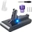 V11 reservebatterijen - 25,2 V schroefaansluiting - compatibel met Dyson V11 - duurzame accu voor krachtige stofzuiger - Vemera