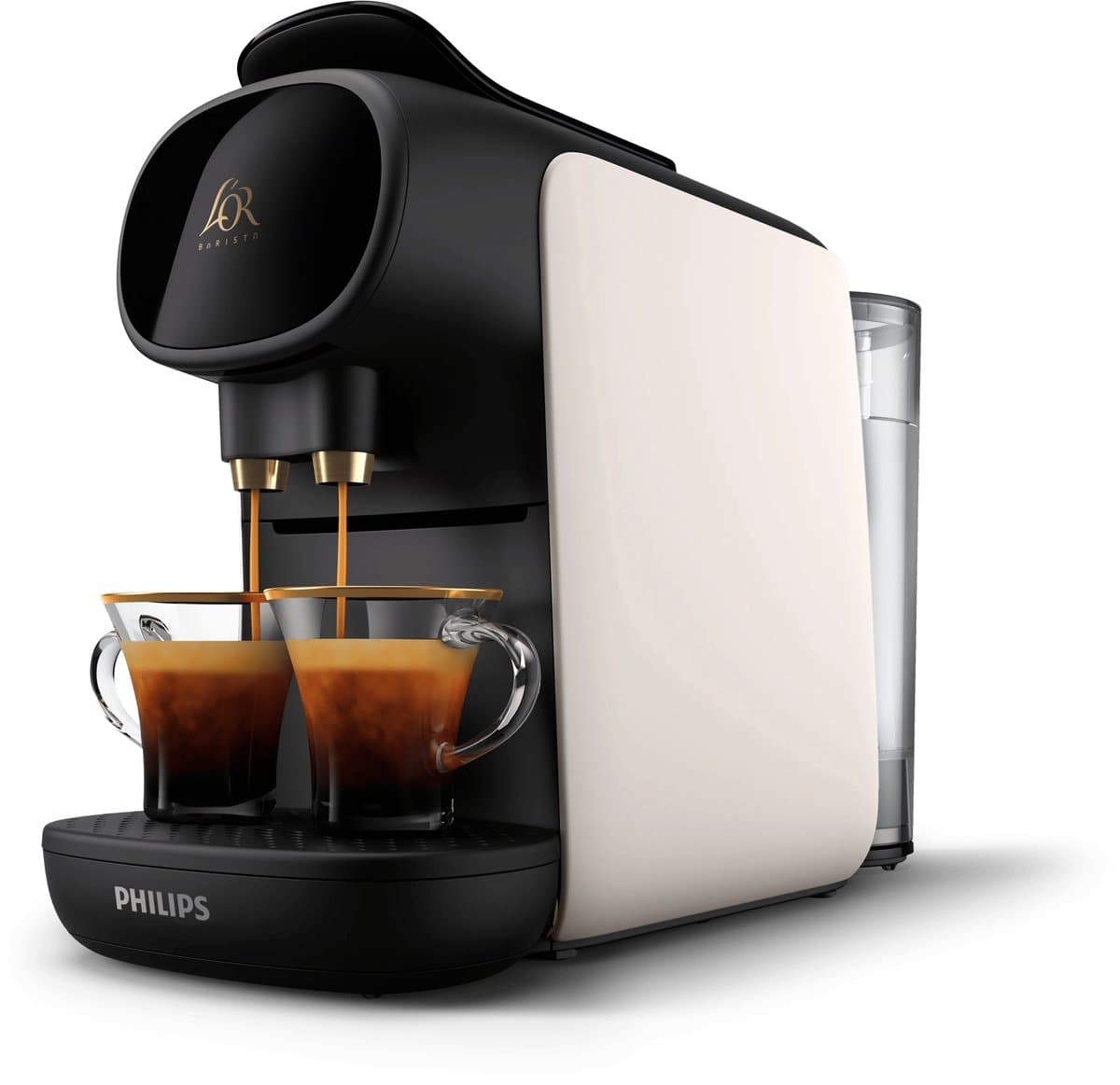 Philips L'Or Barista Sublime LM9012/00 - Koffiecupmachine - voor L'Or Espresso & Barista Koffiecups - Zwart / Wit - Afbeelding 1