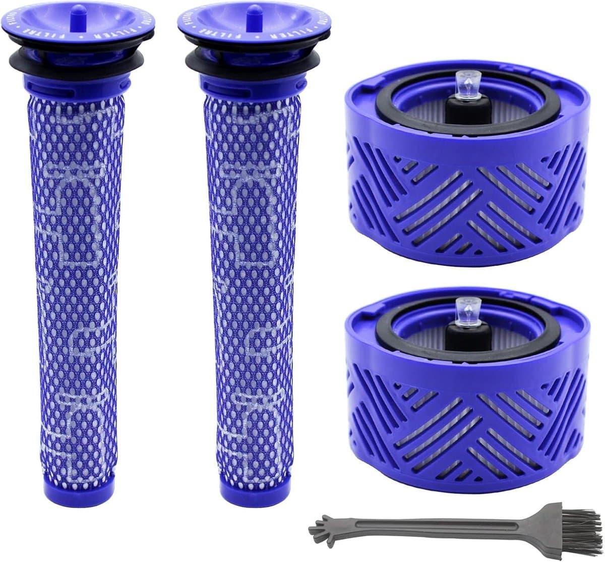 4 pack vacuüm V6 filters compatibel met Dyson V6 HEPA post filters Absolute Animal Motorhead vervangende onderdelen - Afbeelding 1