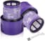 2-delige Waterwasbare Filterset - Geschikt voor Dyson V10 SV12 Series Stofzuigers