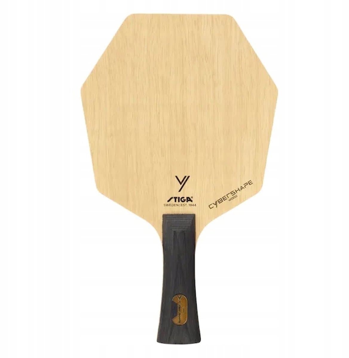 STIGA CYBERSHAPE WOOD Tafeltennisbat - Offensief, 5 Lagen Hout - Afbeelding 1
