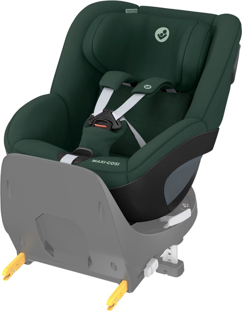 Maxi-Cosi Pearl 360 i-Size - Autostoeltje - ca. 3 maanden tot 4 jaar - FlexiSpin-Rotatie met één hand - Authentic Green - Afbeelding 1