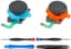 2x Vervangende Joysticks voor Switch 2 Joy-Con 2 Controller, Analoge Linker en Rechterstick voor JC2, inclusief Reparatieset