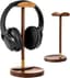 Hoofdtelefoonstandaard voor Bureau, massief houten headsethanger, gaminghouder, bureau oortelefoonstandaard voor AirPods Max, Sony, Bose, Beats, Gaming Headset