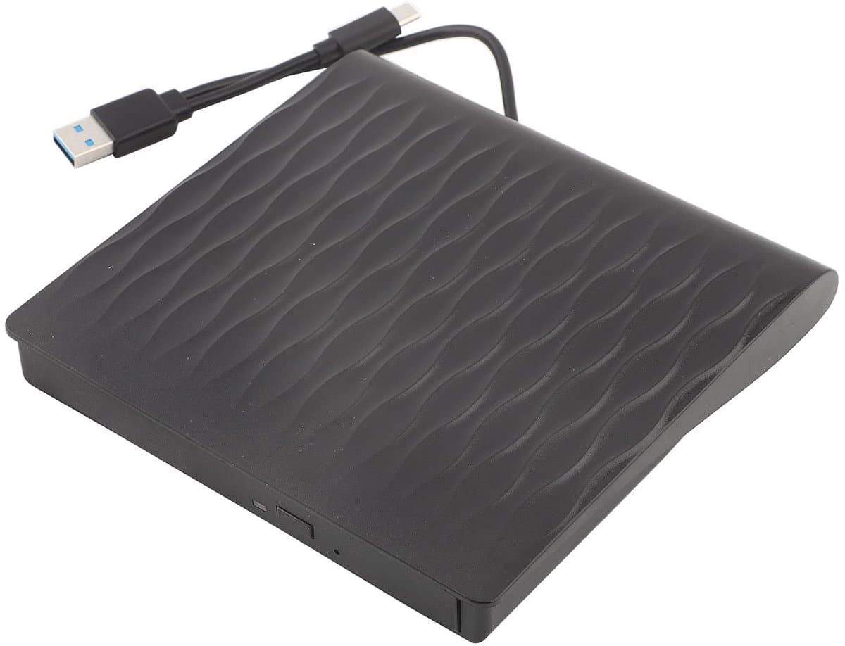 Dailygoody - Extern Cd-dvd-station - USB 3.0 - Draagbaar en compact - Geschikt voor laptop en desktop - Cd-rom-brander - Perfect voor elk besturingssy - Afbeelding 1