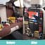 Auto Stoel Organizer, 1 Stuk Auto Achterbank Organizer met 10.1 Inch iPad Houder, 9 Zakken, Rugleuning Bescherming, Auto Kinderen, Waterdichte Achterbank Bescherming, Zwart