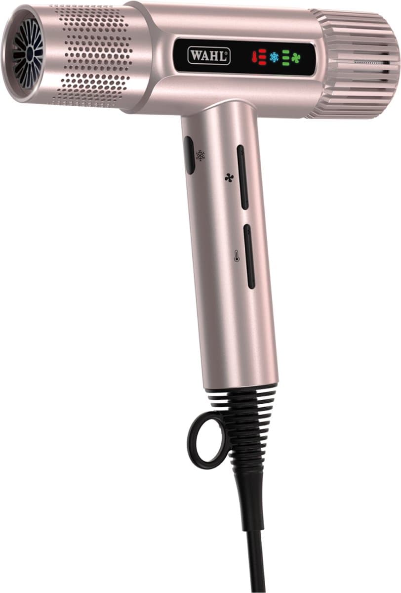 Wahl Vanquish - Professionele Haardroger - Sneldrogend - Föhn met magnetische nozzles & diffuseropzetstukken - Roze Goud - Afbeelding 1