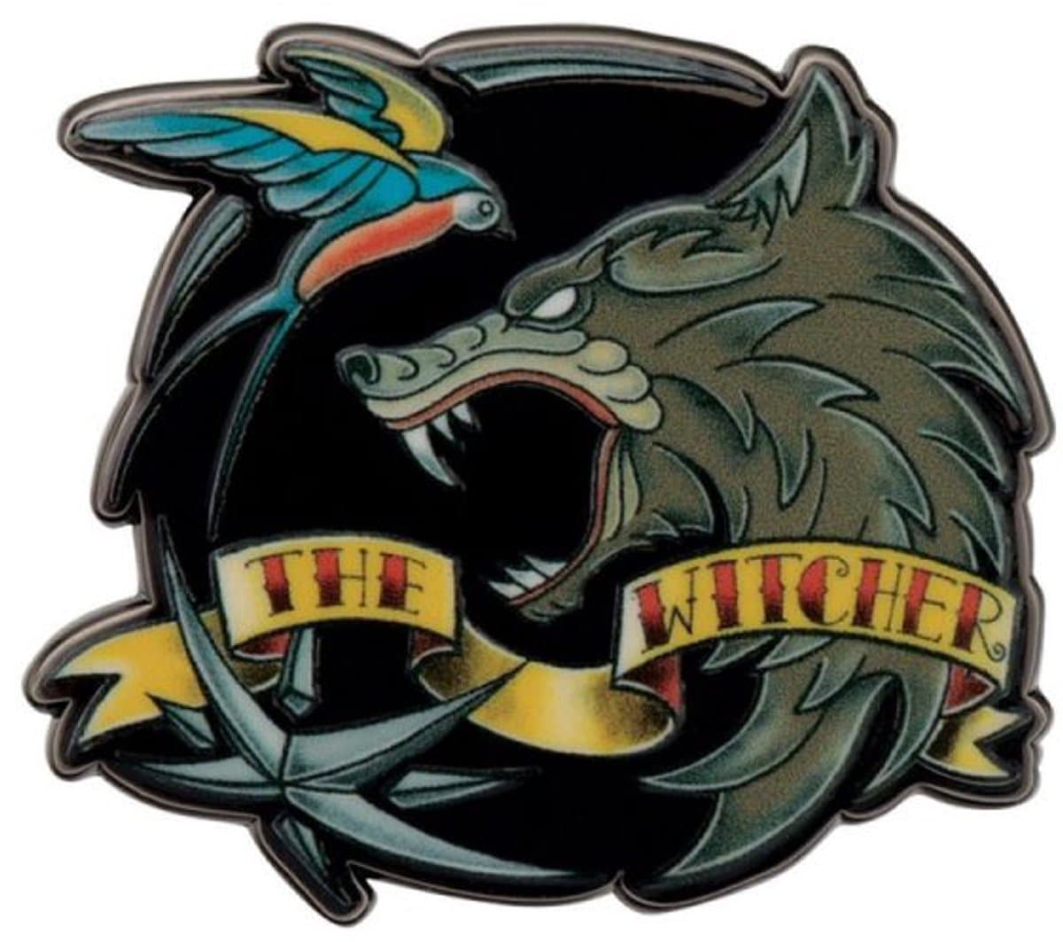 The Witcher Pin Badge Witcher Symbol Limited Edition - Afbeelding 1