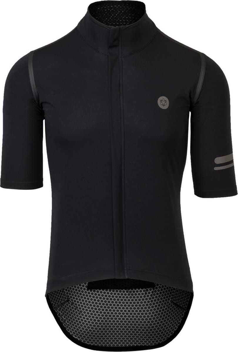AGU Rain Performance - Fietsshirt - Heren - Waterdicht - Winddicht - Getapete naden - DWR Coating - Zwart - XXL - Afbeelding 1