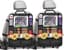 Autorugleuningbescherming en organizer, 2 stuks, auto-achterbank-organizer voor kinderen, grote capaciteit, waterdicht, met touchscreen, iPad/tablet en grote vakken, zwart