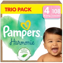 Pampers - Harmonie - Maat 4 - Mega Pack - 108 stuks - 9...
