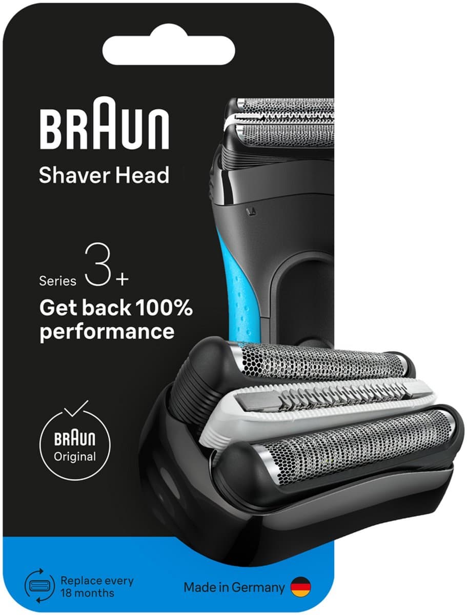 Braun Series 3+ Elektrisch Scheerapparaat Originele Vervangingskop 32B - Scheerkop - Afbeelding 1