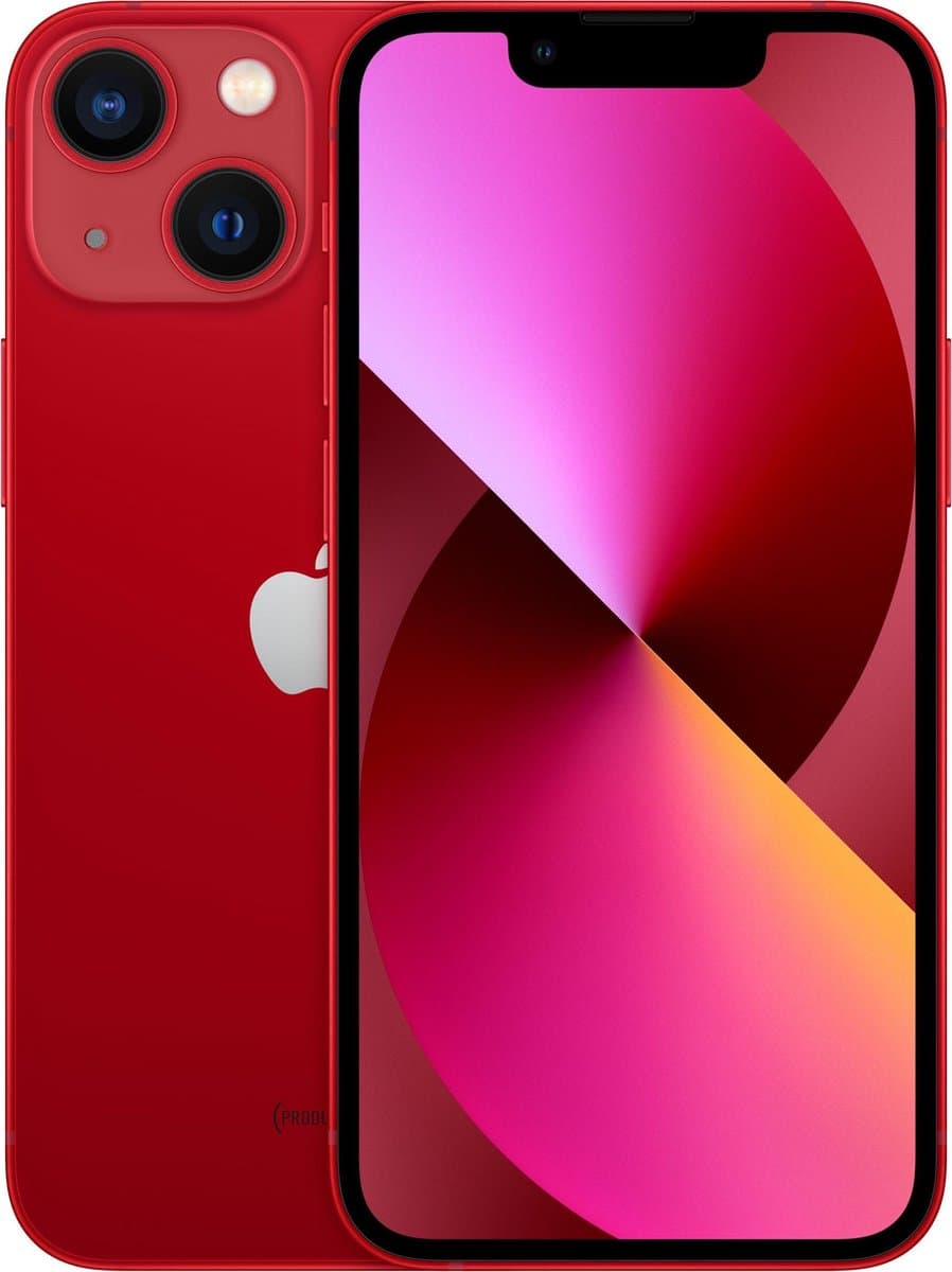 Apple iPhone 13 mini - 512GB - Rood - Afbeelding 1