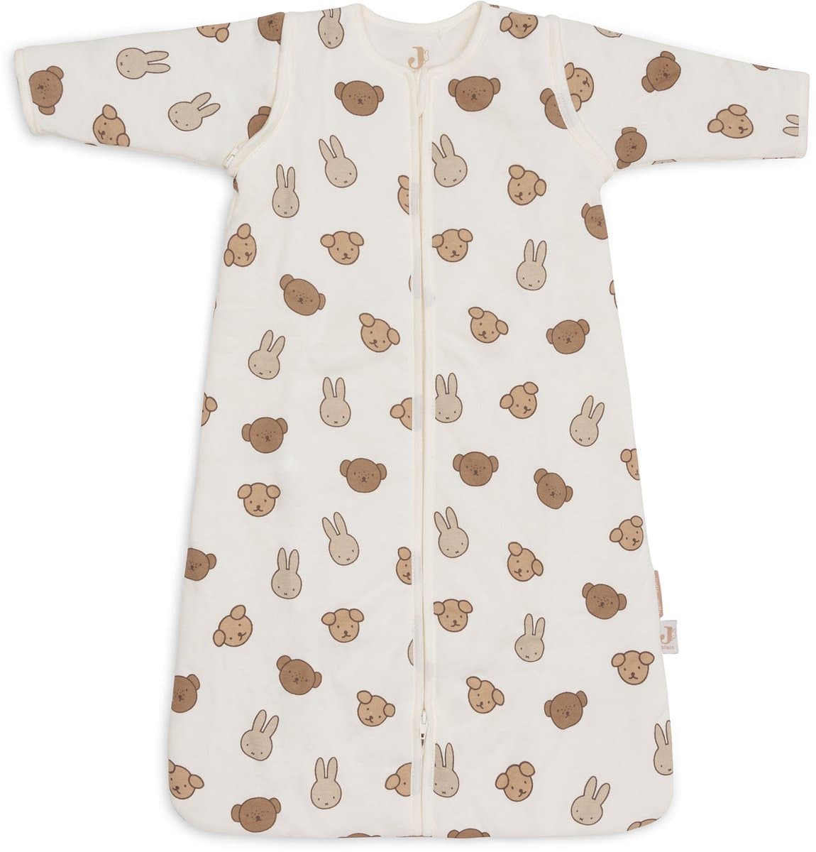 Jollein Slaapzak Baby Met Afristbare Mouw 90cm - Miffy and Friends - Afbeelding 1