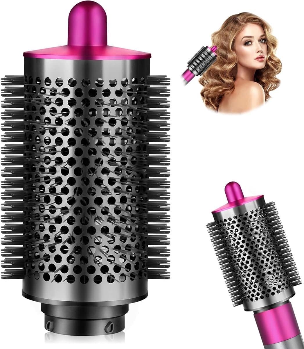Grote Ronde Volumeborstel voor Dyson Airwrap - Accessoire - Ovale Volume Borstel - Opzetstuk voor Dikker Haar - Roze - Afbeelding 1