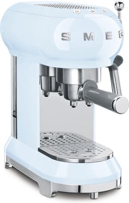 SMEG ECF01PBEU - Handmatige espressomachine - Pastelbla...
