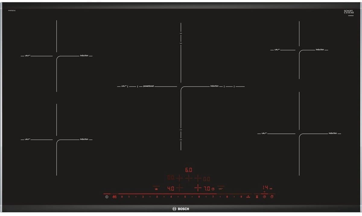 Bosch PIV975DC1E - Serie 8 - Inbouw Inductiekookplaat - Extra breed bedieningspaneel - PerfectFry voor perfecte resultaat - Tot 35% meer vermogen met Power Boost - Afbeelding 1