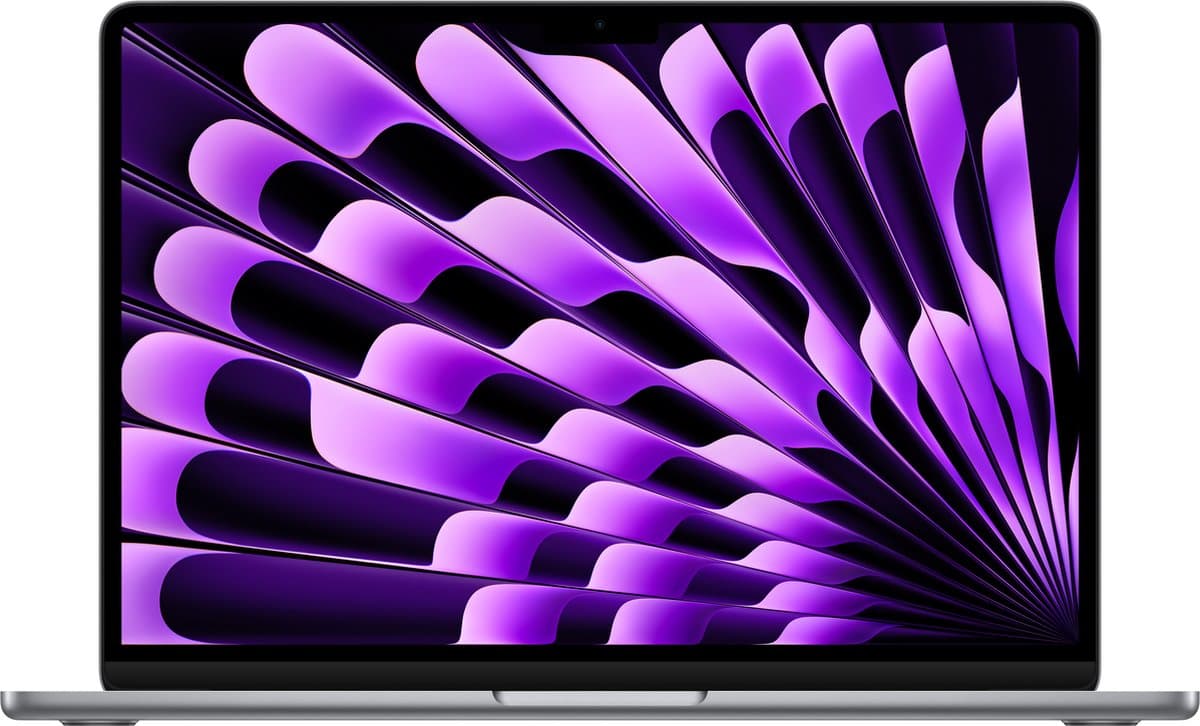 Apple MacBook Air (2024) - MXCR3N/A - 13.6 - M3 - 16 GB - 512 GB - Spacegrey - Afbeelding 1