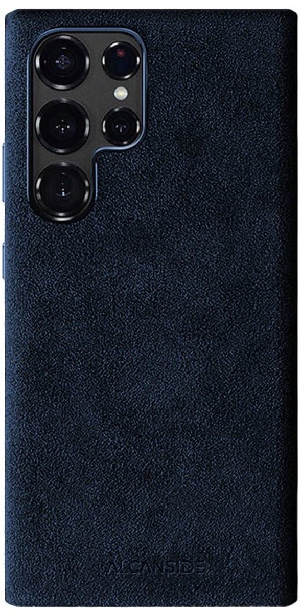 Samsung Galaxy S24 Ultra - Alcantara Case - Navy Blue - Afbeelding 1
