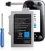 Accu voor Wii U Gamepad, hoge capaciteit vervangende accu-pack compatibel met Nintendo Wii U Gamepad WUP-010 WUP-002 ARR-002 AC1748 AC1612 vervangende accu-pack met gereedschap