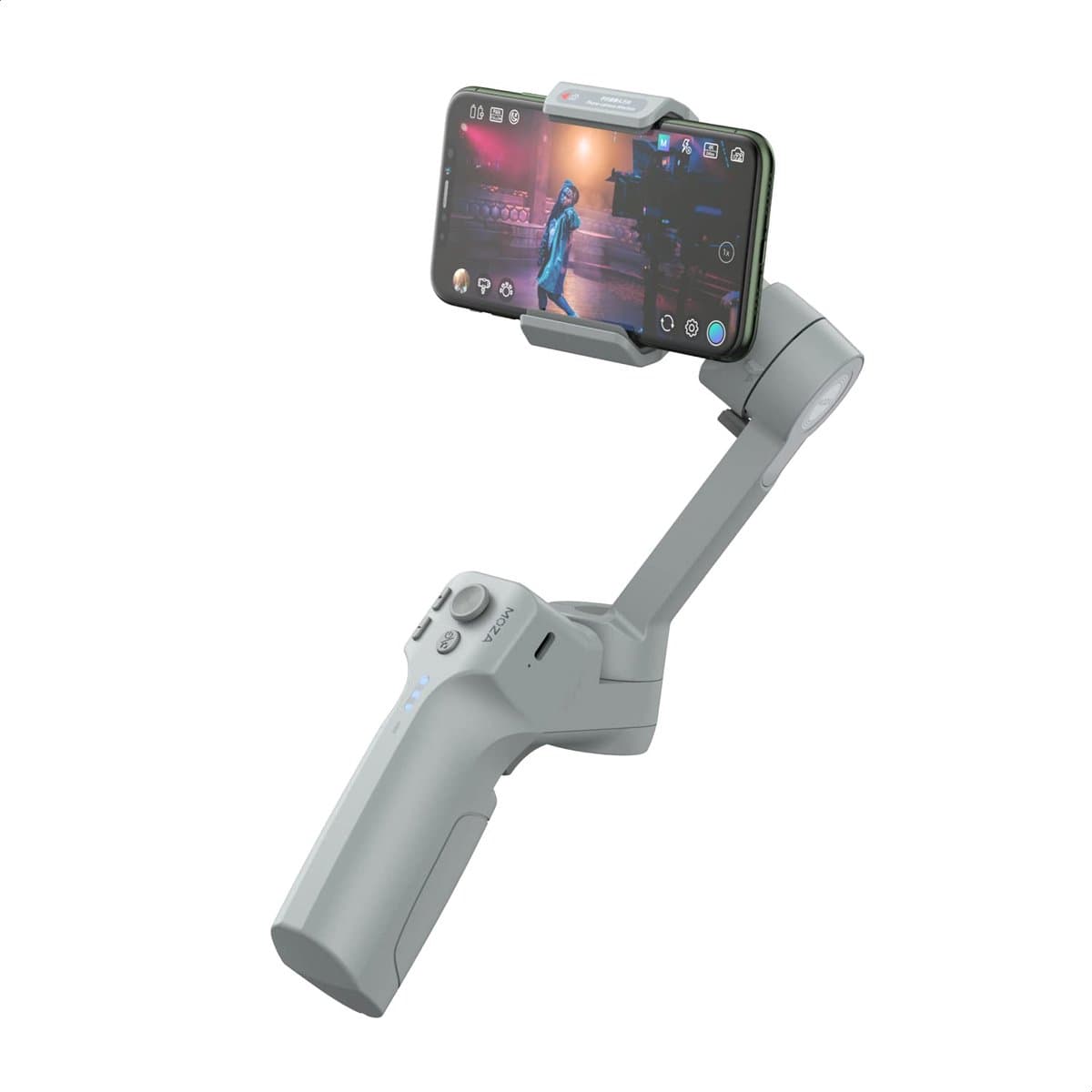 SnelShoppen - Ultra-compacte Handheld 3-assige Gimbal Stabilisator voor Smartphone, Opvouwbaar, Voor iPhone en Android, Perfect voor Vlogs en Reizen - Afbeelding 1