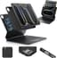 iPad Pro 13-Inch Toetsenbordhoes met Verstelbare Magnetische Stand, Hoogteverstelling, Afneembare Beschermhoes en 360 Graden Rebound Series, Anthracietkleur