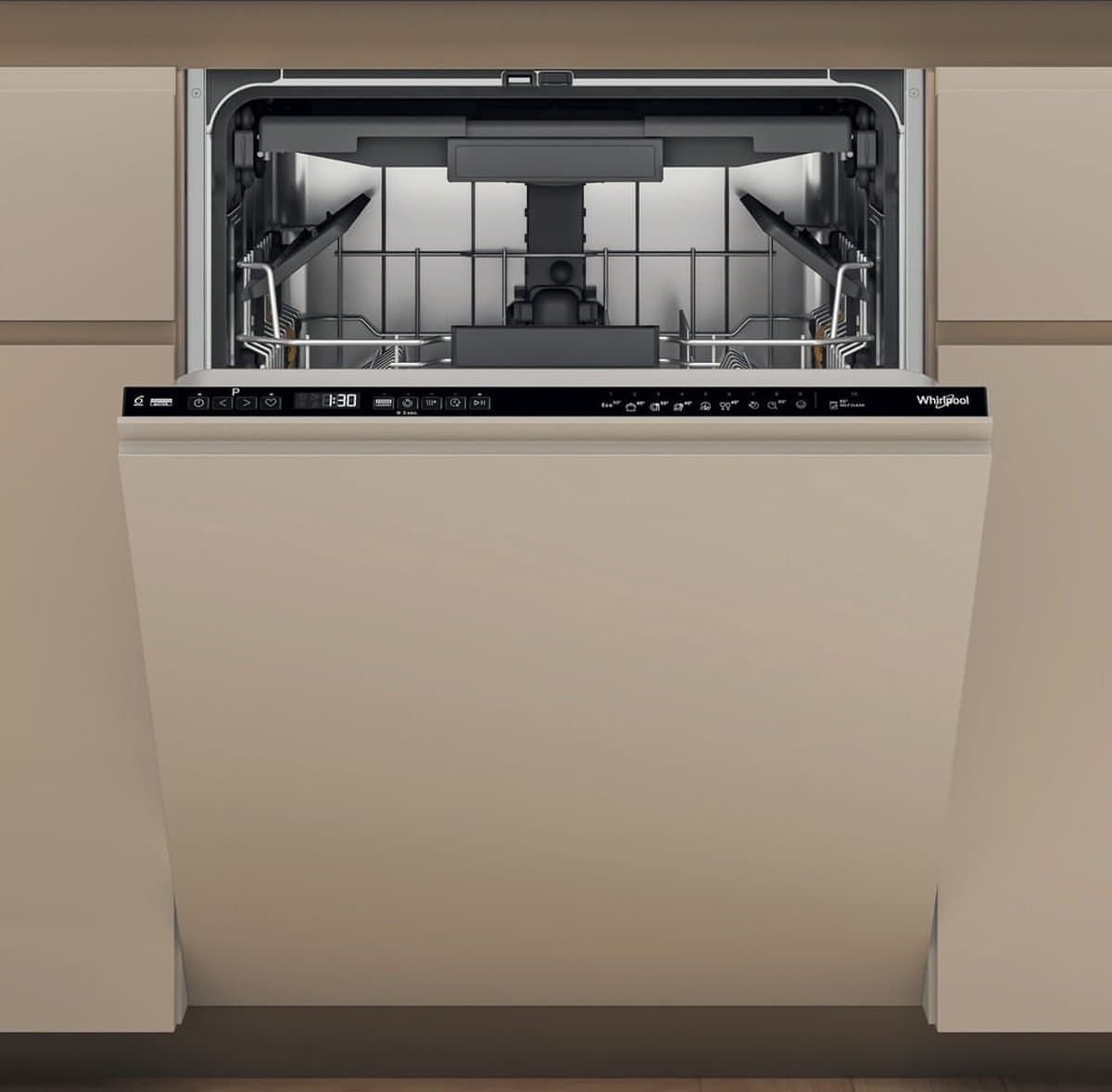 Whirlpool WH7IPA15BM6L0 - Volledig ingebouwd Vaatwasser - 15 couverts - Energielabel A - Afbeelding 1