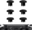 eXtremeRate Vervangende Thumbsticks voor ps5 Edge Controller | Uitwisselbaar Joystick Doppen voor ps5 Edge Controller(Geen Controller&Thumbsticks Basis),Zwart