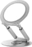 uitschuifbare laptopstandaard, 360° draaibaar, hoogte verstelbaar, ergonomisch design, geschikt voor MacBook en alle laptops van 10-17 inch (Zilver)