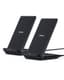 Dubbele verpakking PowerWave Oplaadstandaard - draadloze oplader 75 W - iPhone 14/14 Pro/14 Pro Max/13/12 SE - Galaxy S22/S20/Note 20 - 10 W snel opladen