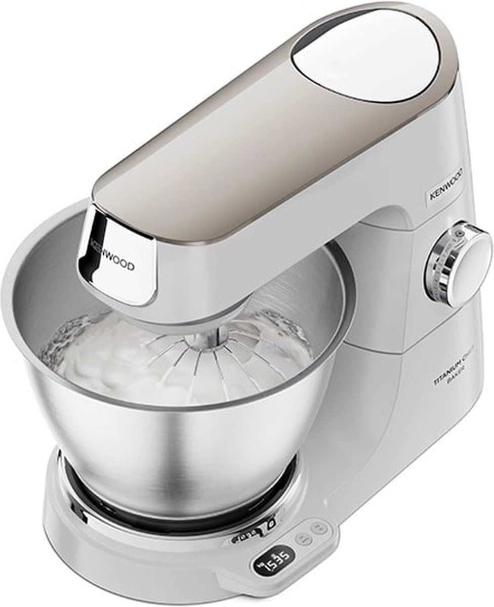 Kenwood Titanium Chef Baker KVL65.001WH - Keukenmachine - 1200W - 7 Liter - Ingebouwde weegschaal - Afbeelding 1