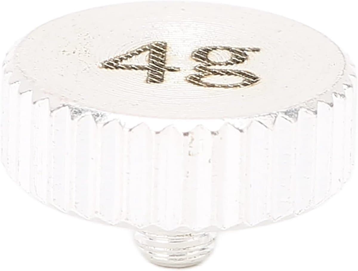 Headshell contragewicht draaitafel platenspeler 4g 2g shell gewicht metaal elektrisch instrument onderdelen SL‑1200 SL1210 zilverig - Afbeelding 1