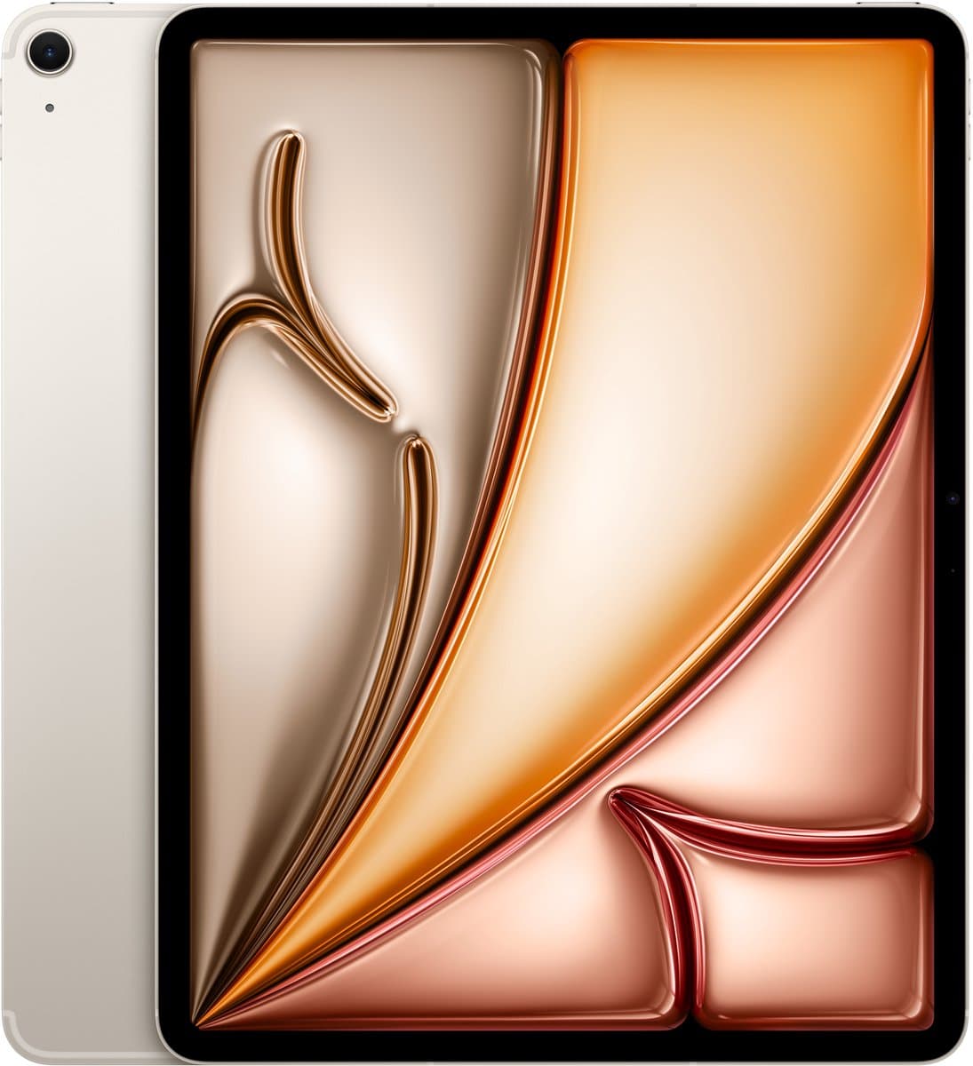 Apple iPad Air 5G (2026) - 13 inch - Wi-Fi + Cellular - 128 GB - Starlight - Afbeelding 1