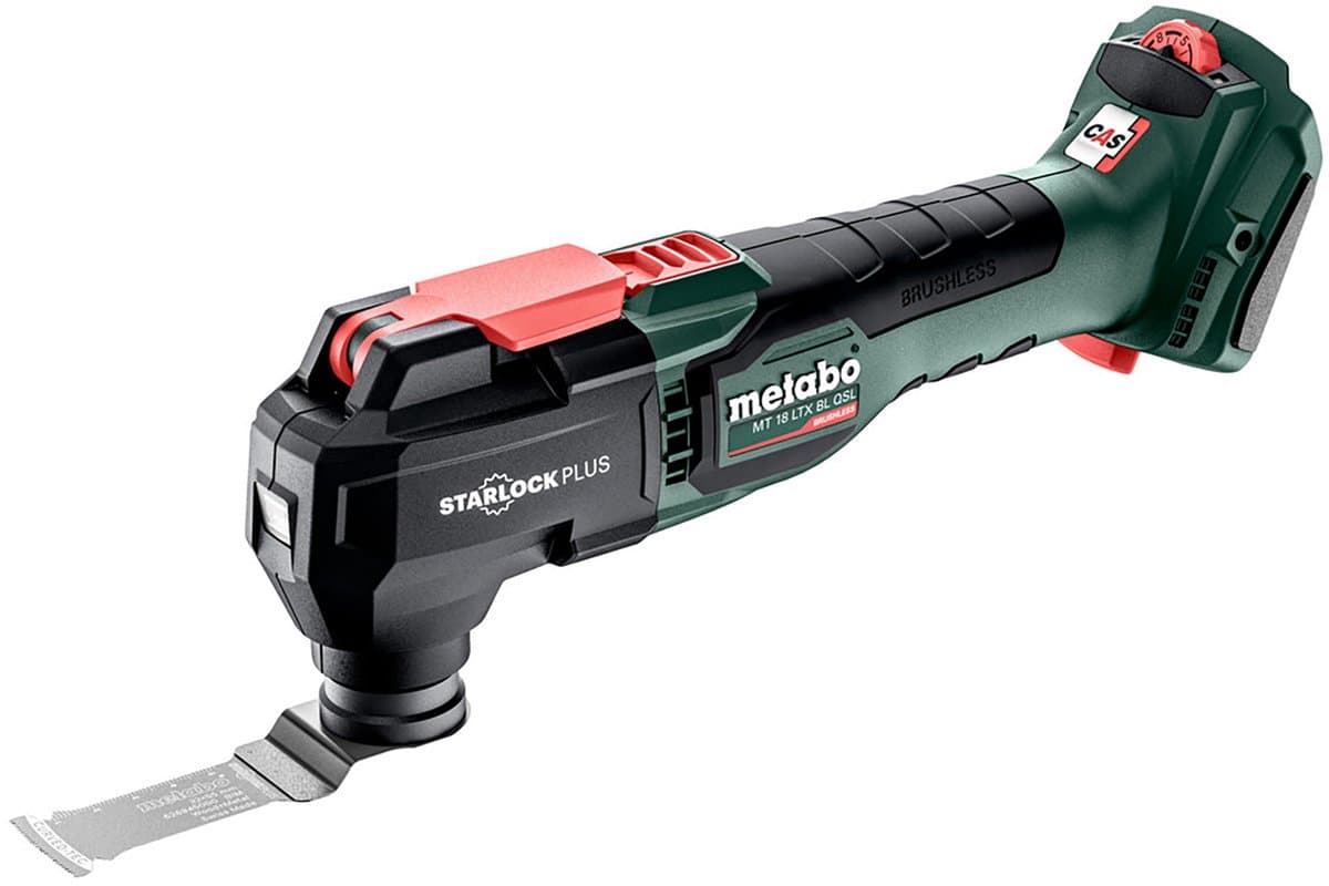 Metabo MT 18 LTX BL QSL 18V Li-ion accu multitool body in MetaBox - koolborstelloos - snelwissel - Afbeelding 1