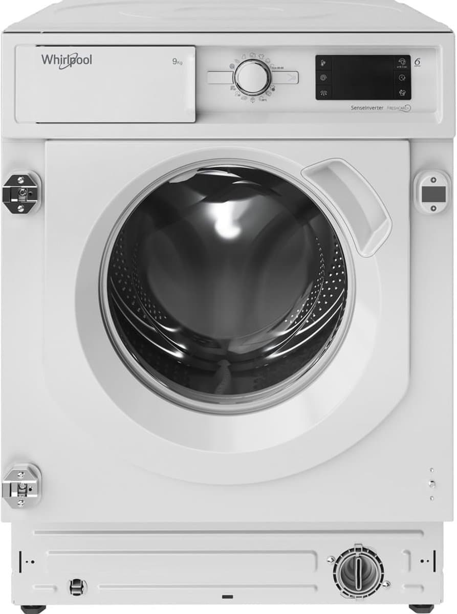 Whirlpool BI WMWG 91485 EU - Inbouw wasmachine - Voorbelading - 9 kg - 1400 RPM - Wit - B label - 70 dB - Afbeelding 1