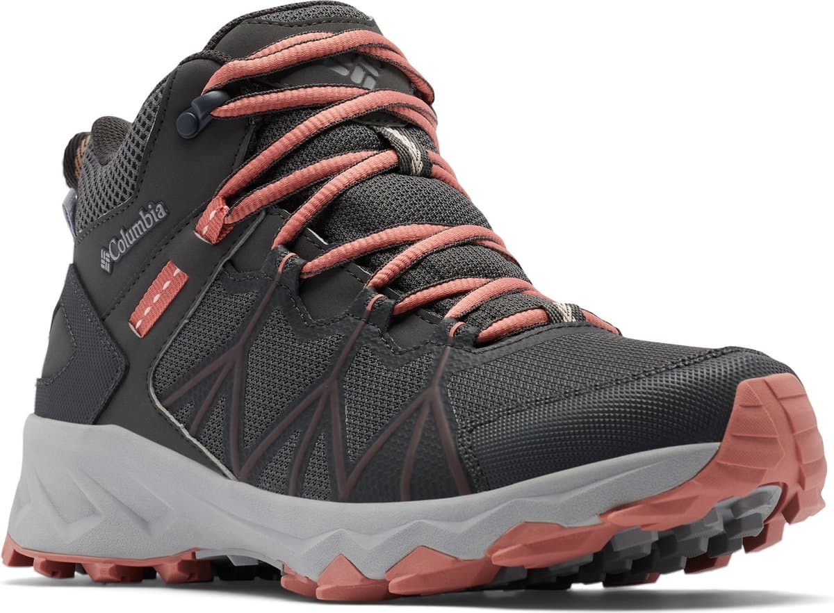 Columbia PEAKFREAK™ II MID OUTDRY™ Women's Wandelschoenen - Dark Grey, Dark Coral - Maat 38 - Afbeelding 1