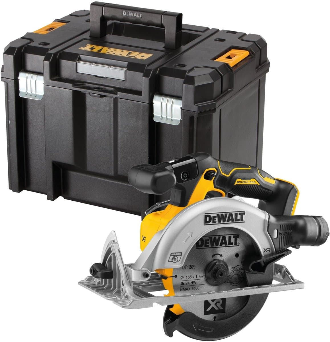 DeWalt DCS565NT | Accu Cirkelzaag | XR | 18 Volt | 165 mm | Zonder Accu's & Laders - Afbeelding 1