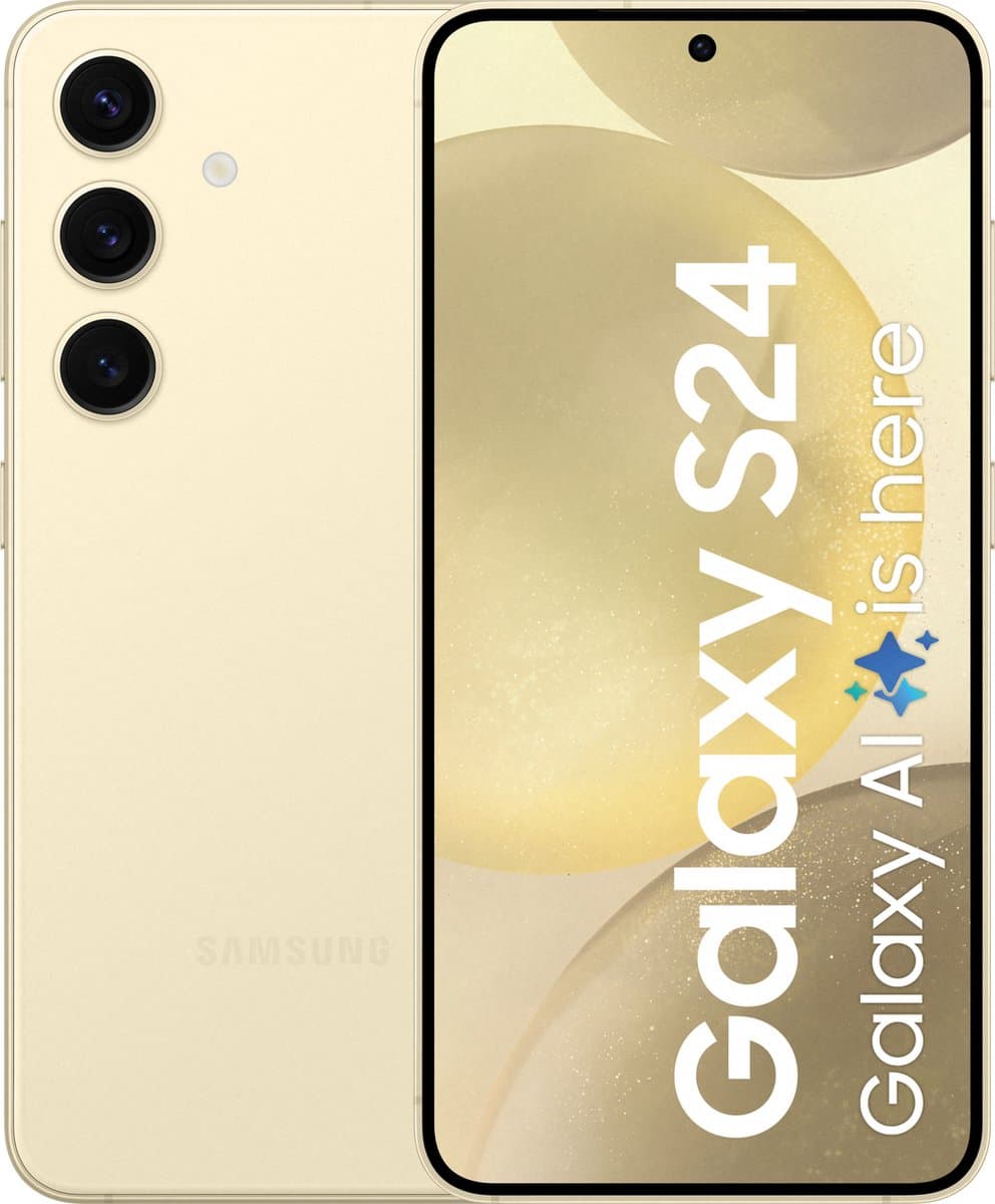 Samsung Galaxy S24 5G - 256GB - Amber Yellow - Afbeelding 1